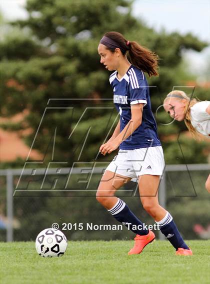 Thumbnail 3 in Manhattan @ Maize (KSHSAA 6A Regional Playoff) photogallery.