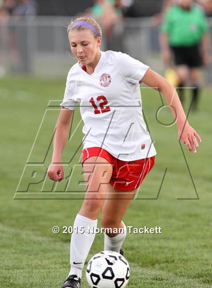 Thumbnail 3 in Manhattan @ Maize (KSHSAA 6A Regional Playoff) photogallery.