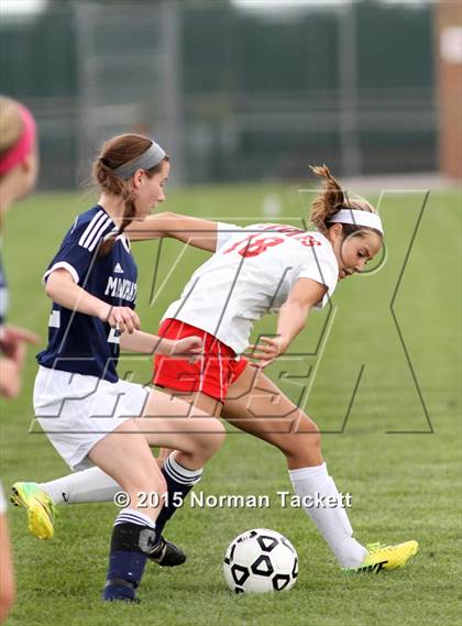 Thumbnail 1 in Manhattan @ Maize (KSHSAA 6A Regional Playoff) photogallery.