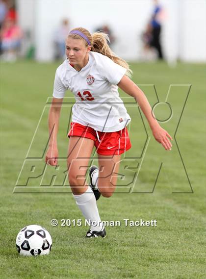 Thumbnail 3 in Manhattan @ Maize (KSHSAA 6A Regional Playoff) photogallery.