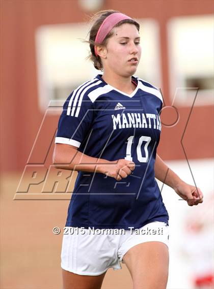 Thumbnail 1 in Manhattan @ Maize (KSHSAA 6A Regional Playoff) photogallery.