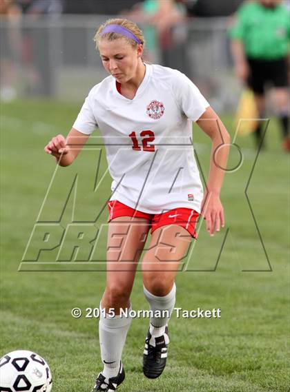 Thumbnail 2 in Manhattan @ Maize (KSHSAA 6A Regional Playoff) photogallery.