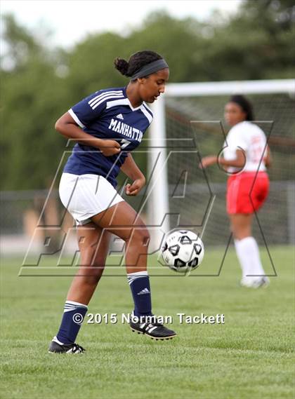 Thumbnail 2 in Manhattan @ Maize (KSHSAA 6A Regional Playoff) photogallery.