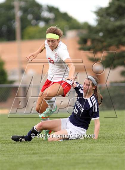 Thumbnail 3 in Manhattan @ Maize (KSHSAA 6A Regional Playoff) photogallery.