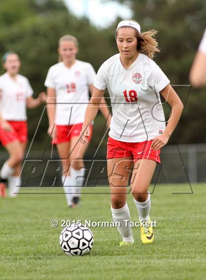 Thumbnail 2 in Manhattan @ Maize (KSHSAA 6A Regional Playoff) photogallery.