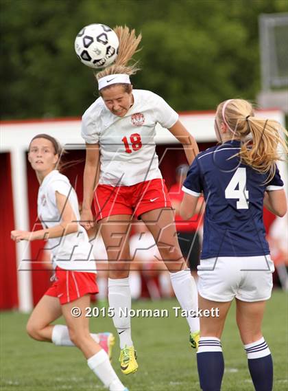 Thumbnail 2 in Manhattan @ Maize (KSHSAA 6A Regional Playoff) photogallery.