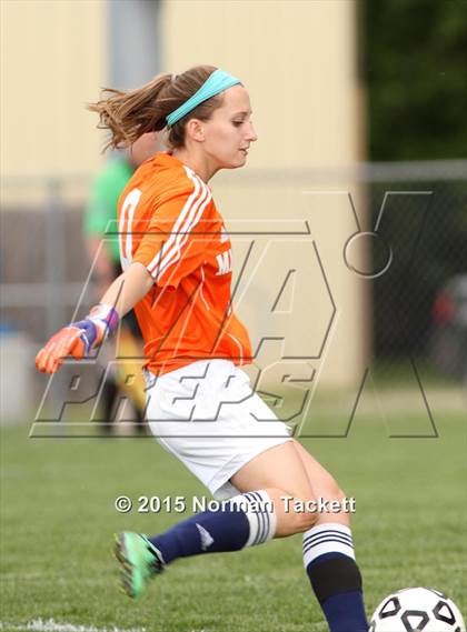 Thumbnail 1 in Manhattan @ Maize (KSHSAA 6A Regional Playoff) photogallery.