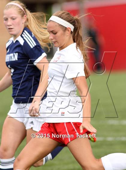 Thumbnail 3 in Manhattan @ Maize (KSHSAA 6A Regional Playoff) photogallery.