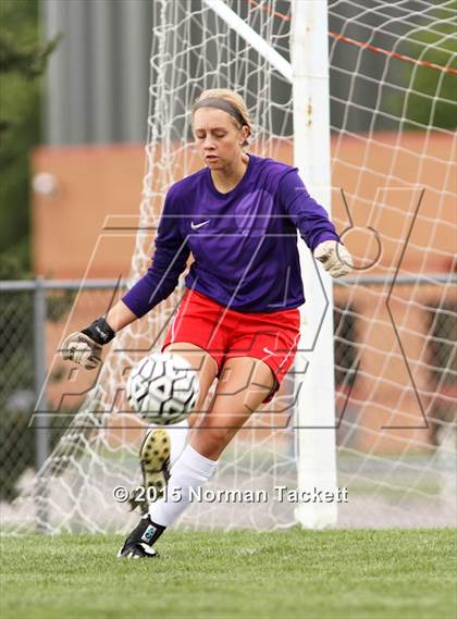 Thumbnail 3 in Manhattan @ Maize (KSHSAA 6A Regional Playoff) photogallery.
