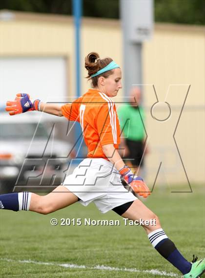 Thumbnail 3 in Manhattan @ Maize (KSHSAA 6A Regional Playoff) photogallery.