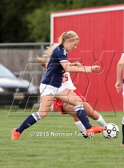 Thumbnail 3 in Manhattan @ Maize (KSHSAA 6A Regional Playoff) photogallery.