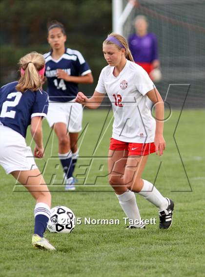 Thumbnail 3 in Manhattan @ Maize (KSHSAA 6A Regional Playoff) photogallery.
