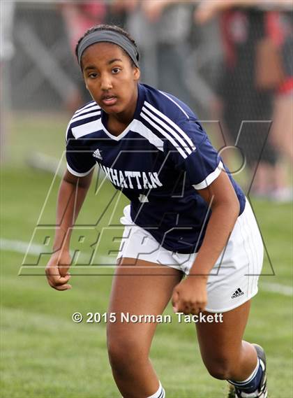 Thumbnail 2 in Manhattan @ Maize (KSHSAA 6A Regional Playoff) photogallery.