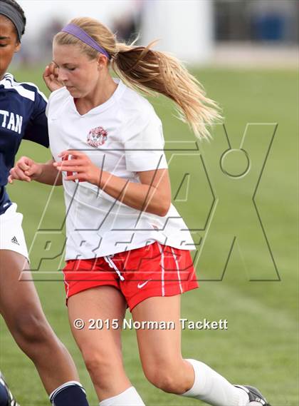 Thumbnail 3 in Manhattan @ Maize (KSHSAA 6A Regional Playoff) photogallery.