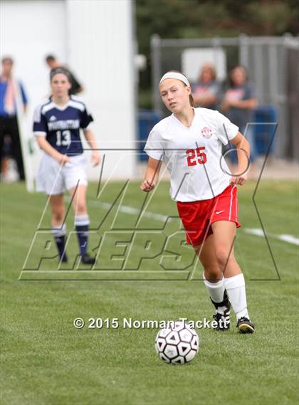 Thumbnail 3 in Manhattan @ Maize (KSHSAA 6A Regional Playoff) photogallery.