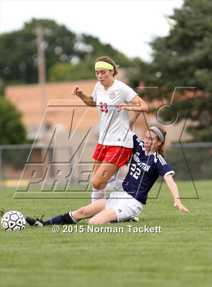 Thumbnail 2 in Manhattan @ Maize (KSHSAA 6A Regional Playoff) photogallery.