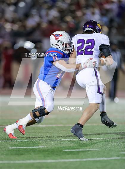 Thumbnail 1 in Grapevine vs. Wylie (UIL Class 5A Division 2 Bi-District Playoff) photogallery.
