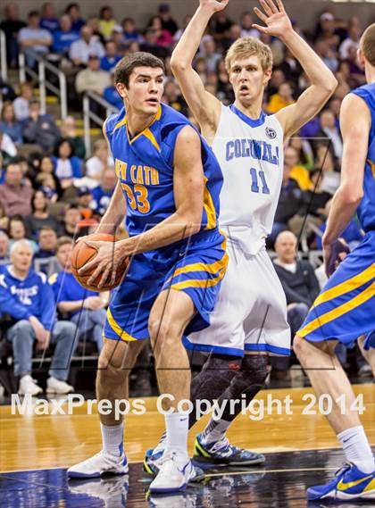 Thumbnail 2 in Newport Central Catholic vs Covington Catholic (KHSAA Ninth Region Final)  photogallery.