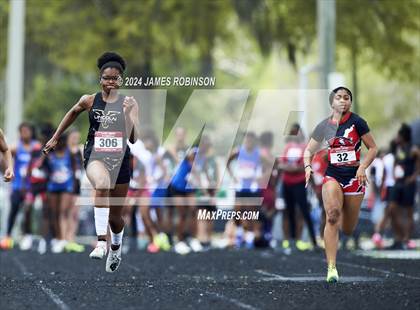 Thumbnail 2 in Lewis James Invitational (100 Meter) photogallery.