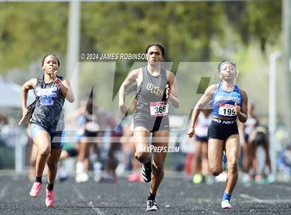 Thumbnail 3 in Lewis James Invitational (100 Meter) photogallery.
