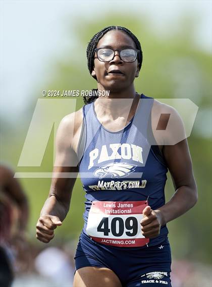 Thumbnail 1 in Lewis James Invitational (100 Meter) photogallery.