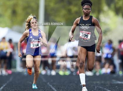 Thumbnail 2 in Lewis James Invitational (100 Meter) photogallery.