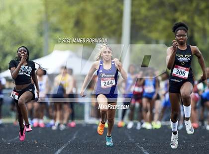 Thumbnail 3 in Lewis James Invitational (100 Meter) photogallery.