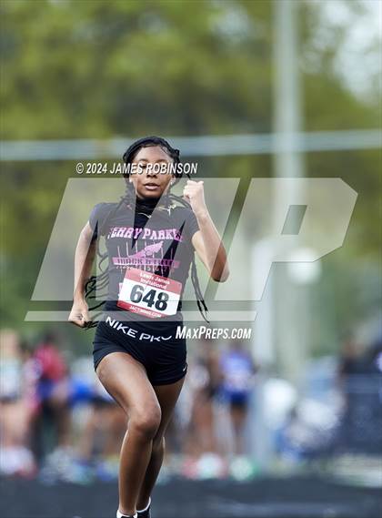 Thumbnail 1 in Lewis James Invitational (100 Meter) photogallery.