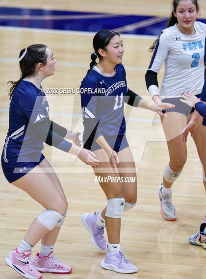 Thumbnail 2 in Houston County @ Pope (GHSA 6A Quarterfinal) photogallery.