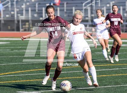 Thumbnail 2 in Chaparral vs Hamilton (Coyote Classic Tournament) photogallery.