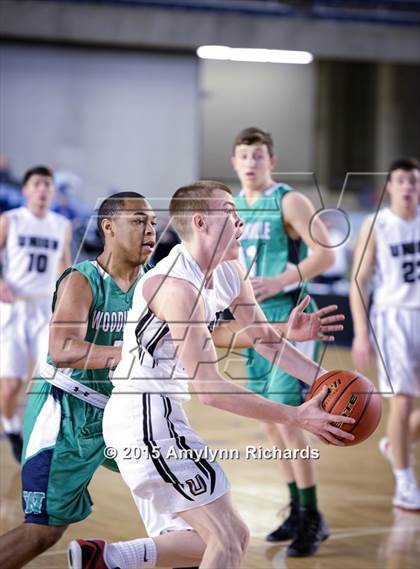 Thumbnail 2 in Woodinville vs. Union (WIAA 4A Playoff) photogallery.
