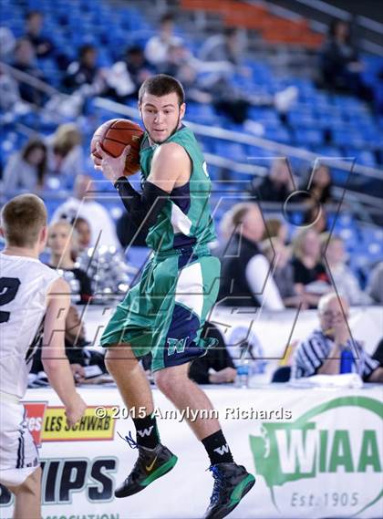 Thumbnail 1 in Woodinville vs. Union (WIAA 4A Playoff) photogallery.