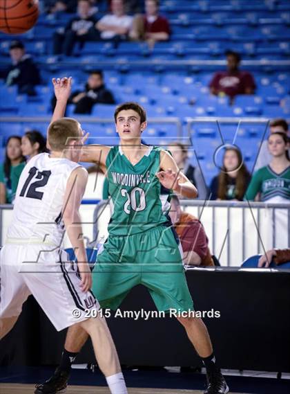 Thumbnail 2 in Woodinville vs. Union (WIAA 4A Playoff) photogallery.