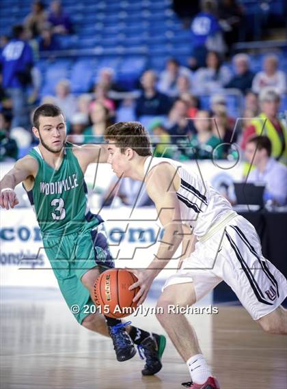 Thumbnail 3 in Woodinville vs. Union (WIAA 4A Playoff) photogallery.
