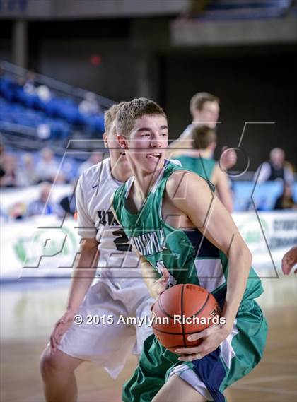 Thumbnail 1 in Woodinville vs. Union (WIAA 4A Playoff) photogallery.