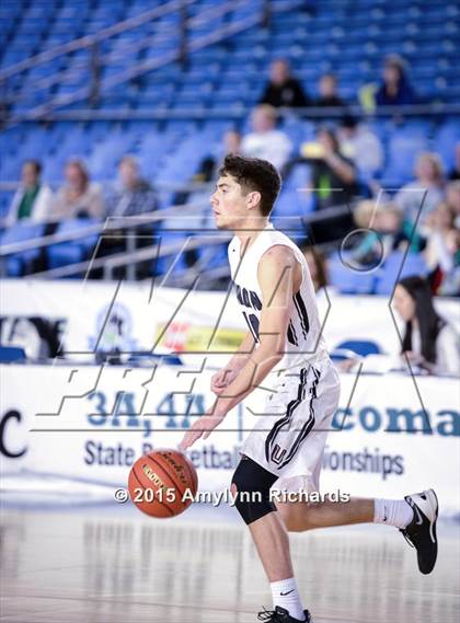 Thumbnail 1 in Woodinville vs. Union (WIAA 4A Playoff) photogallery.