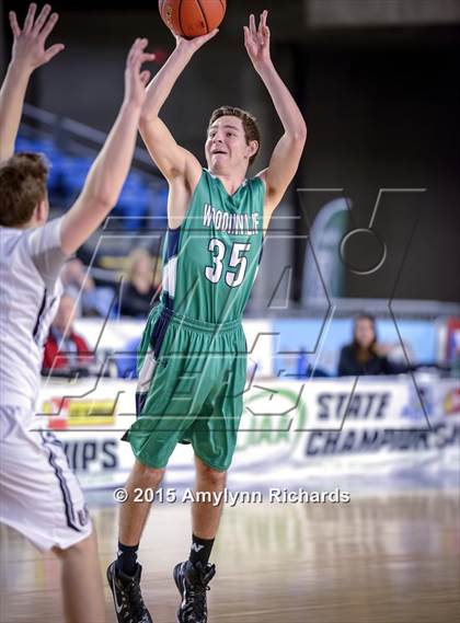 Thumbnail 2 in Woodinville vs. Union (WIAA 4A Playoff) photogallery.