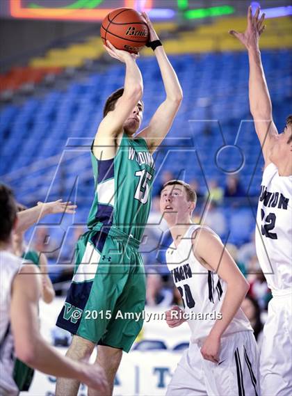 Thumbnail 3 in Woodinville vs. Union (WIAA 4A Playoff) photogallery.