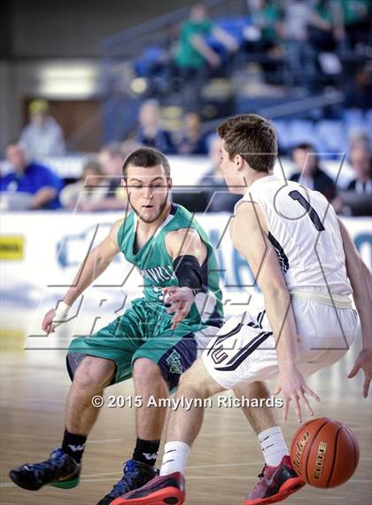 Thumbnail 2 in Woodinville vs. Union (WIAA 4A Playoff) photogallery.