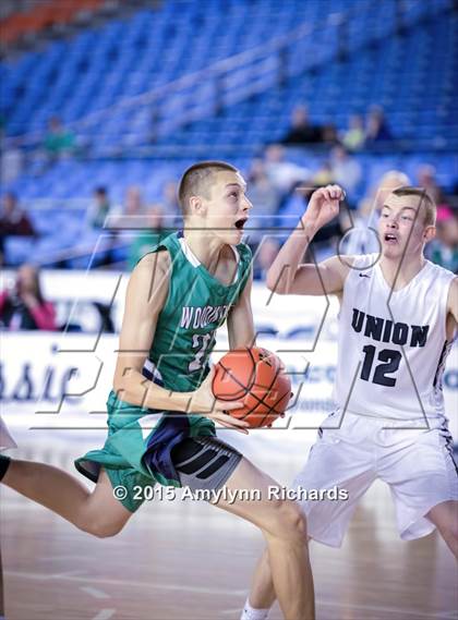 Thumbnail 2 in Woodinville vs. Union (WIAA 4A Playoff) photogallery.