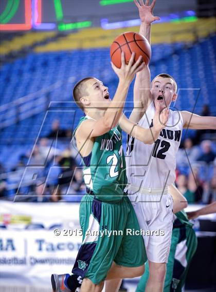 Thumbnail 2 in Woodinville vs. Union (WIAA 4A Playoff) photogallery.