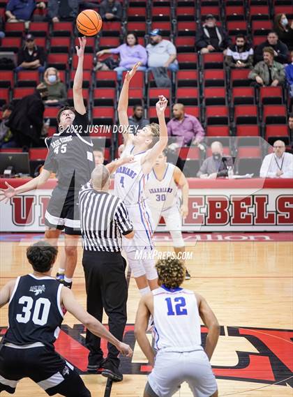 Thumbnail 2 in GV Christian vs. Sage Ridge (NIAA Class 1A State Boys Quarterfinal) photogallery.