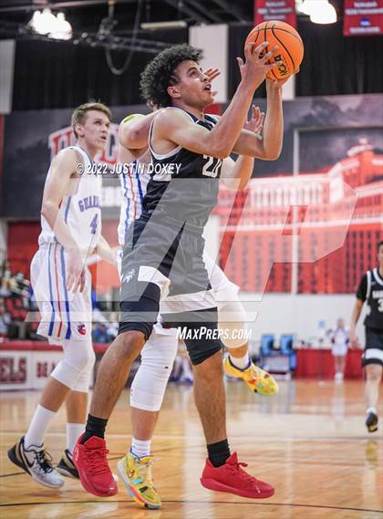 Thumbnail 1 in GV Christian vs. Sage Ridge (NIAA Class 1A State Boys Quarterfinal) photogallery.