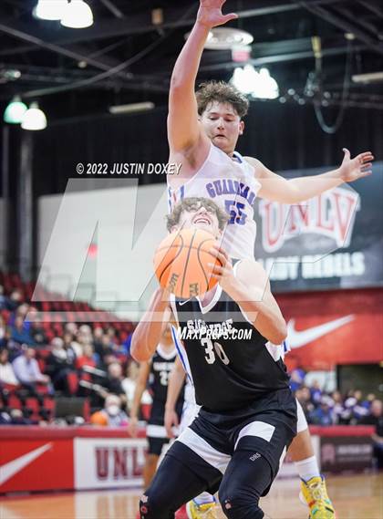 Thumbnail 3 in GV Christian vs. Sage Ridge (NIAA Class 1A State Boys Quarterfinal) photogallery.