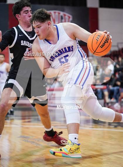 Thumbnail 3 in GV Christian vs. Sage Ridge (NIAA Class 1A State Boys Quarterfinal) photogallery.