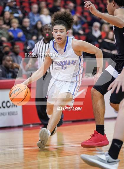 Thumbnail 2 in GV Christian vs. Sage Ridge (NIAA Class 1A State Boys Quarterfinal) photogallery.