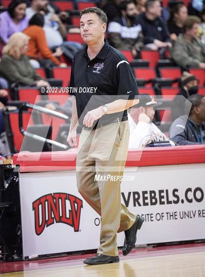 Thumbnail 1 in GV Christian vs. Sage Ridge (NIAA Class 1A State Boys Quarterfinal) photogallery.