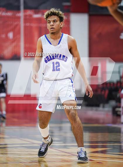 Thumbnail 3 in GV Christian vs. Sage Ridge (NIAA Class 1A State Boys Quarterfinal) photogallery.