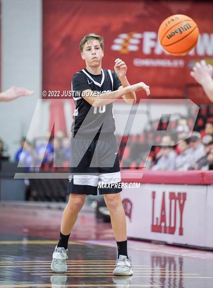 Thumbnail 1 in GV Christian vs. Sage Ridge (NIAA Class 1A State Boys Quarterfinal) photogallery.
