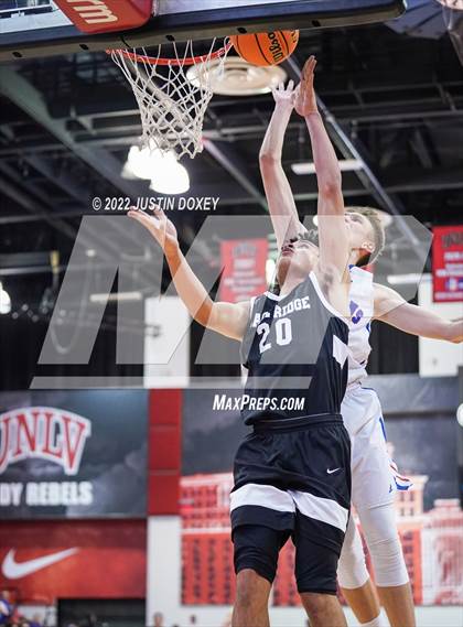 Thumbnail 2 in GV Christian vs. Sage Ridge (NIAA Class 1A State Boys Quarterfinal) photogallery.